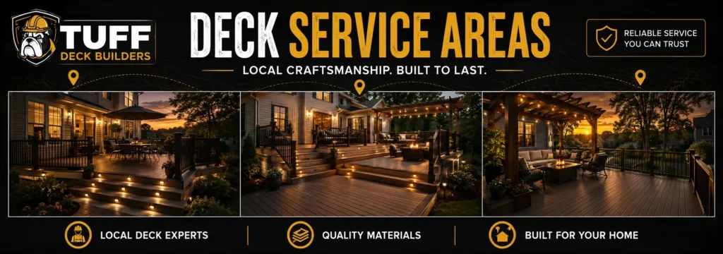 Professional deck builders serving Indianapolis and nearby areas with custom outdoor living spaces