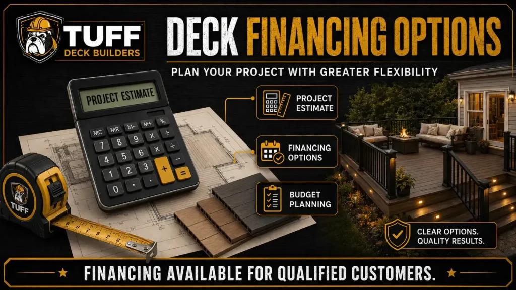 Deck financing, project estimates, and budget planning options for Indianapolis homeowners