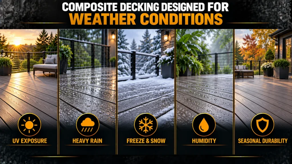 Why choose MoistureShield decking for moisture resistance, easy maintenance, lasting beauty, design flexibility, and everyday comfort