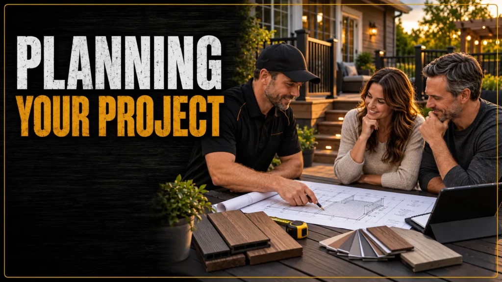 Deck design tool and planning resources for creating outdoor spaces in Indianapolis